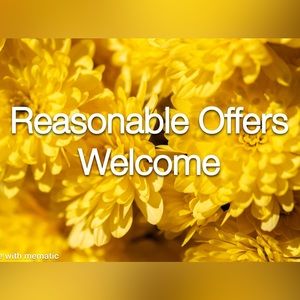 Please feel free to make an offer!